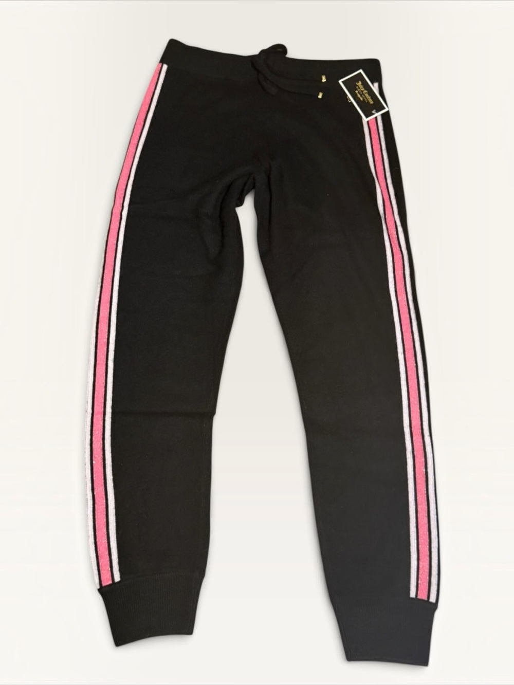 Luxury Y2K Juicy Couture Black Label Cashmere Joggers S NWT